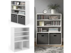 Sale Vicco Estante de livros 72x30.6x90.2 Branco
