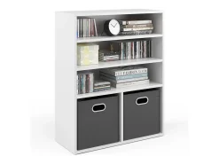 Sale Vicco Estante de livros 72x30.6x90.2 Branco