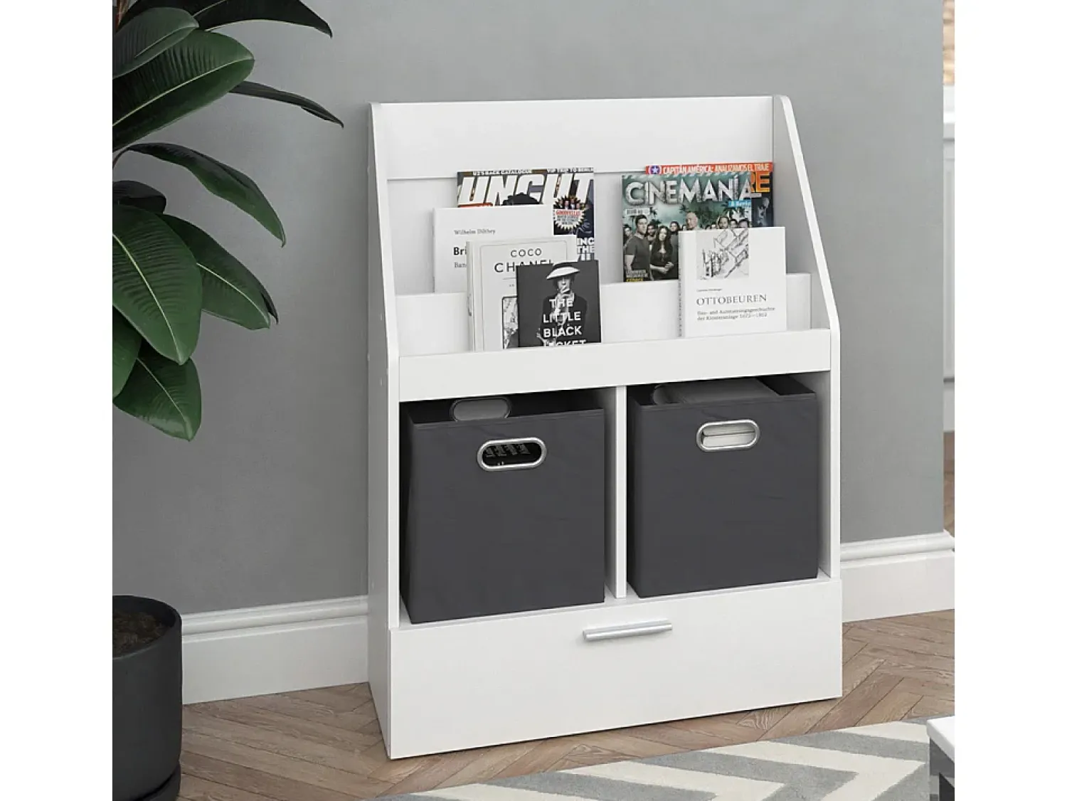 Sale Vicco Estante de livros 72x31.2x96.2 luigi Branco