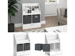 Sale Vicco Estante de livros 72x31.2x96.2 luigi Branco