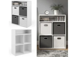 Prateleira*Vicco Estante de livros 72x30.6x90.2 Branco