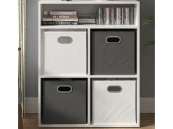 Prateleira*Vicco Estante de livros 72x30.6x90.2 Branco