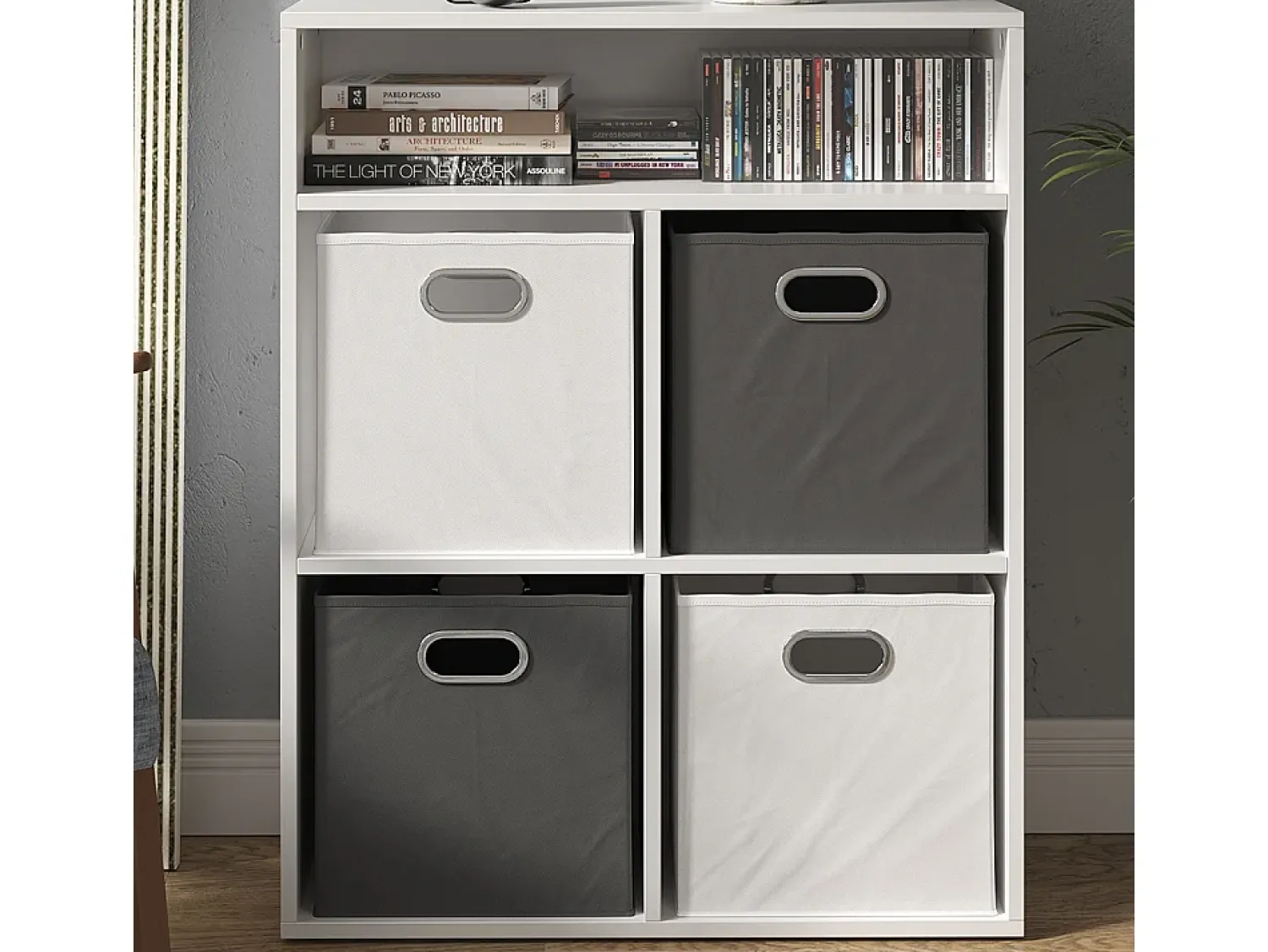 Prateleira*Vicco Estante de livros 72x30.6x90.2 Branco