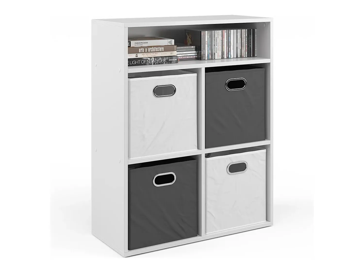 Prateleira*Vicco Estante de livros 72x30.6x90.2 Branco