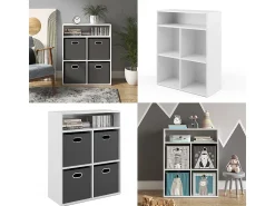 Vicco Estante de livros 72x30.6x90.2 Branco