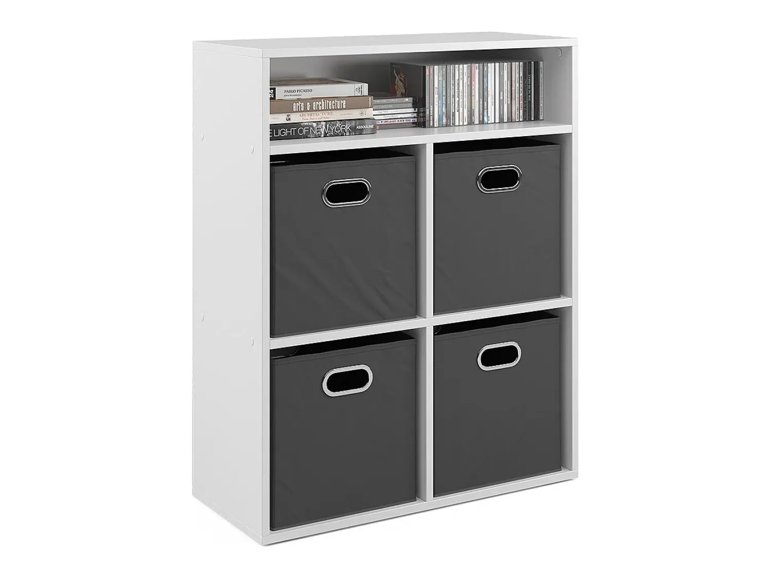 Vicco Estante de livros 72x30.6x90.2 Branco