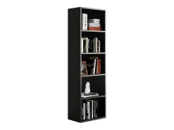 Prateleira*Vicco Estante de livros 40x24x132 bob Preto