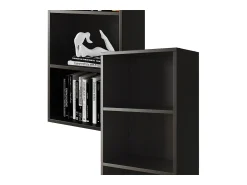 Prateleira*Vicco Estante de livros 40x24x132 bob Preto