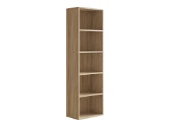 Prateleira*Vicco Estante de livros sonoma 40x24x132 bob Natural claro