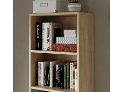 Prateleira*Vicco Estante de livros sonoma 40x24x132 bob Natural claro