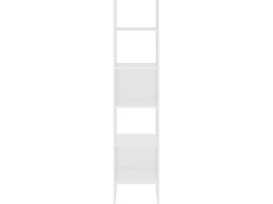 Biblioteca* Estante de livros 40x35x180 cm derivados de madeira PT617673 Branco