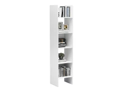 Biblioteca* Estante de livros 40x35x180 cm derivados de madeira PT617673 Branco