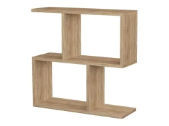 Prateleira|Concept-Usine Estante de madeira TAKA com design único e prateleiras abertas e fechadas Natural claro