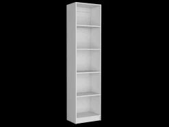 Prateleira*TuHome Estante de melamina Home Xs, com 5 prateleiras e design elegante , 180.59 cm X 45 cm X 29.89 cm , Branco