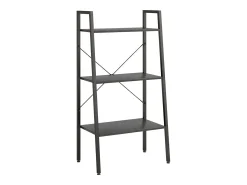 Prateleira*vidaxl Estante de pé 3 prateleiras 56x35x108 cm Preto