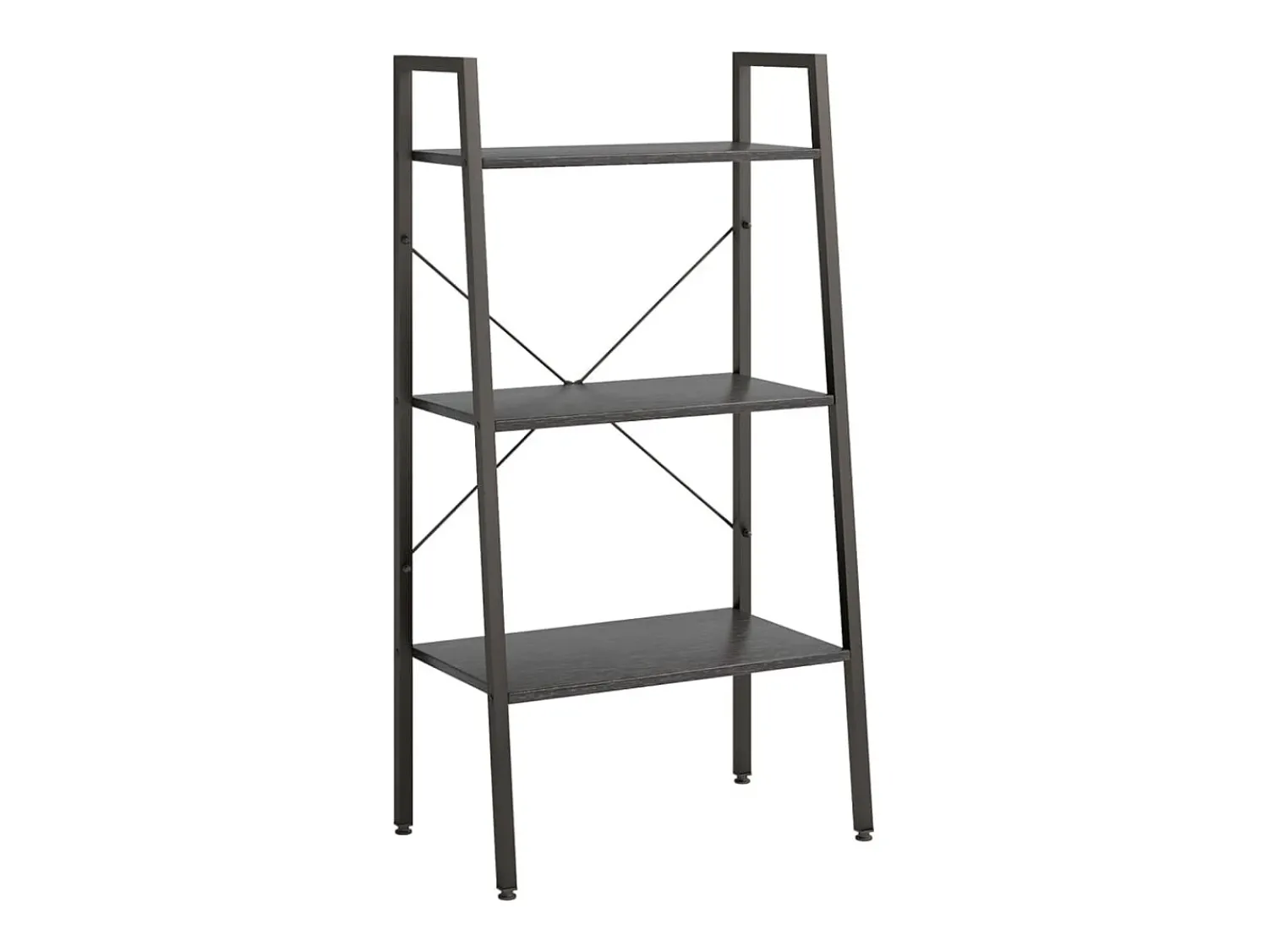 Prateleira*vidaxl Estante de pé 3 prateleiras 56x35x108 cm Preto