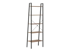 Best Estante de pé 5 prateleiras 56x35x174 cm -escuro/preto PT845175 Castanho