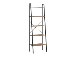 Best Estante de pé 5 prateleiras 56x35x174 cm -escuro/preto PT845175 Castanho