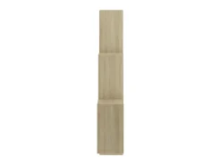 New Estante de parede cúbica derivados de madeira carvalho sonoma PT917600 Castanho