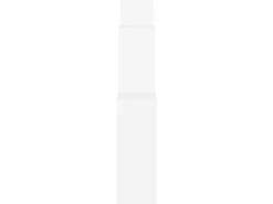 Prateleira| Estante de parede cúbica 80x15x78,5 cm deriv. de madeira PT370993 Branco