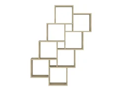 Best Estante de parede cúbica 90x15x119 cm contrapl. carvalho sonoma PT718867 Castanho
