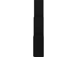 Prateleira| Estante de parede cúbica 78x15x93 cm derivados de madeira PT801602 Preto
