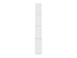 Prateleira* Estante de parede cúbica 90x15x119 cm contraplacado PT319936 Branco