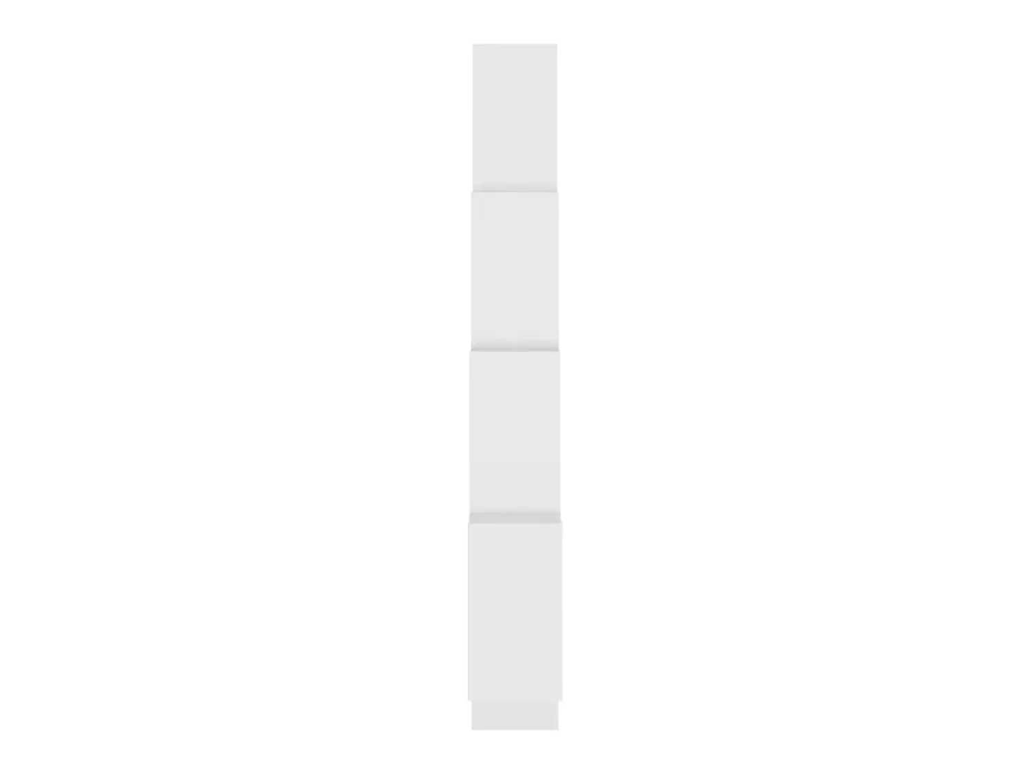 Prateleira* Estante de parede cúbica 90x15x119 cm contraplacado PT319936 Branco