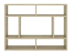 Estante de parede 75x16x55 cm contraplacado carvalho sonoma PT988597^ Prateleira