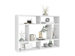 Estante de parede 75x16x55 cm contraplacado PT247124^ Prateleira