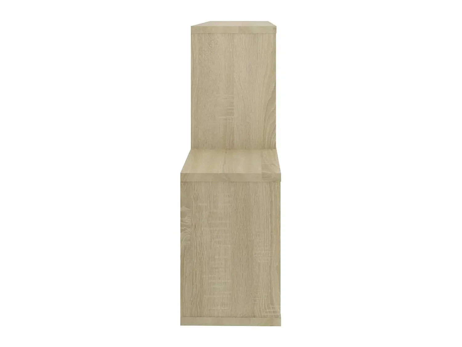 Prateleira* Estante de parede 100x18x53 cm deriv. madeira carvalho sonoma PT356199 Castanho