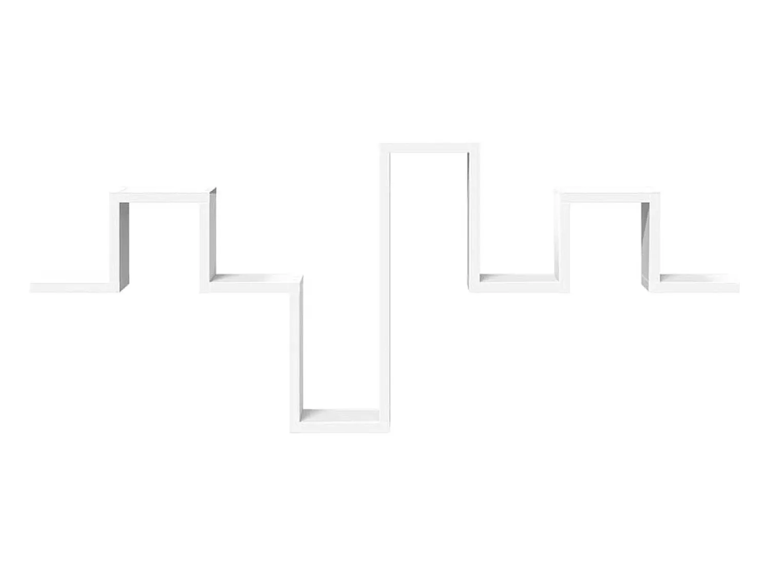 Hot Estante de parede 104,5x10x43 cm derivados de madeira PT668208 Branco