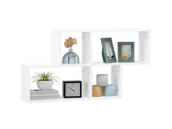 Prateleira| Estante de parede 100x18x53 cm derivados de madeira PT425962 Branco