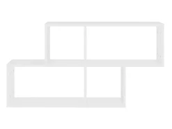 Prateleira| Estante de parede 100x18x53 cm derivados de madeira PT425962 Branco