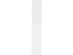 New Estante de parede 36x16x90 cm derivados de madeira PT730769 Branco