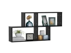Estante de parede 100x18x53 cm derivados de madeira PT117399^ Prateleira