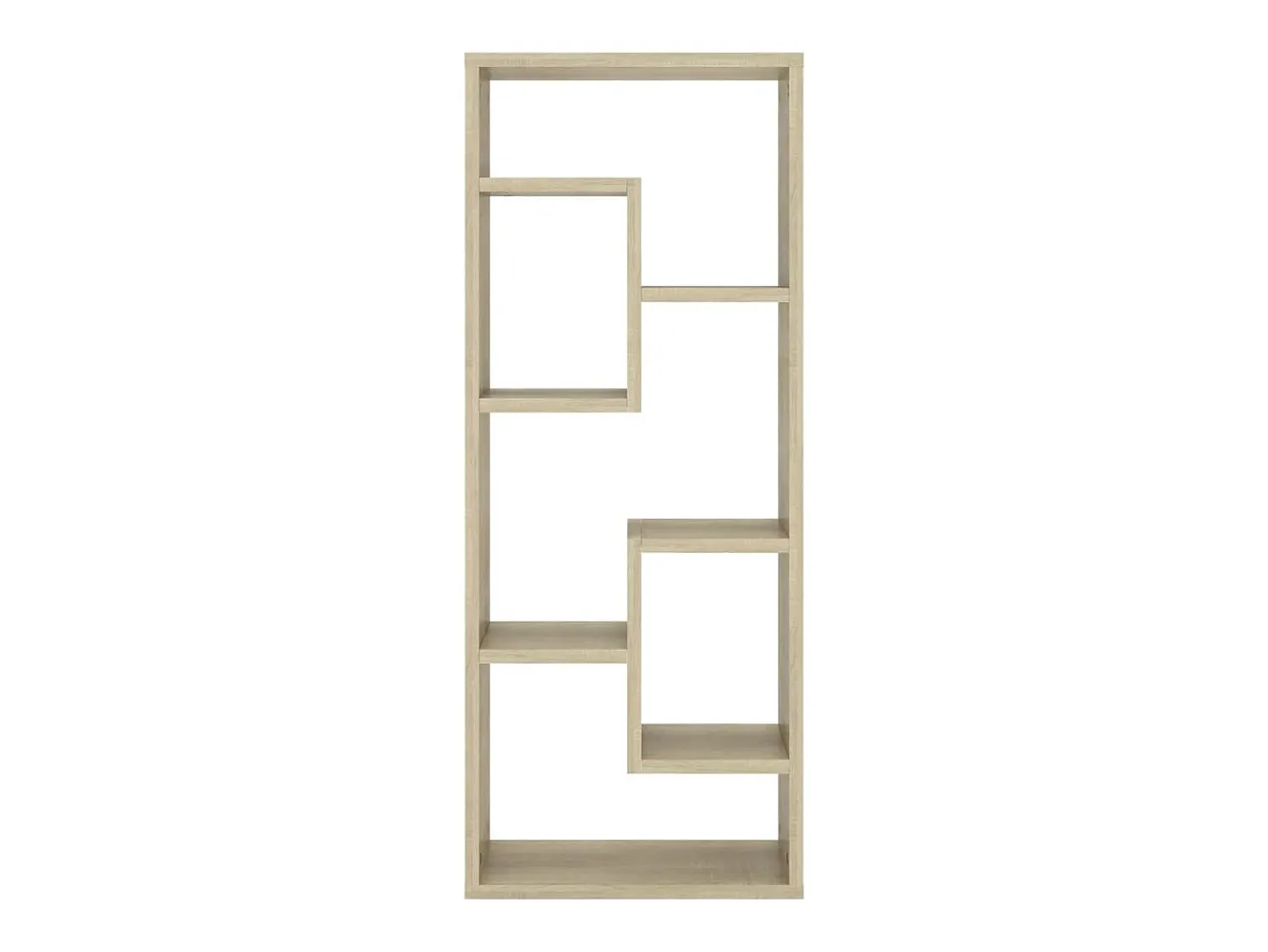vidaxl Estante de parede 36x16x90 cm derivados madeira carvalho sonoma^ Prateleira