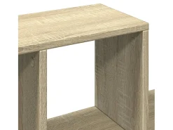 Prateleira|vidaxl Estante de parede 100x20x53 cm deriv. madeira carvalho sonoma Castanho