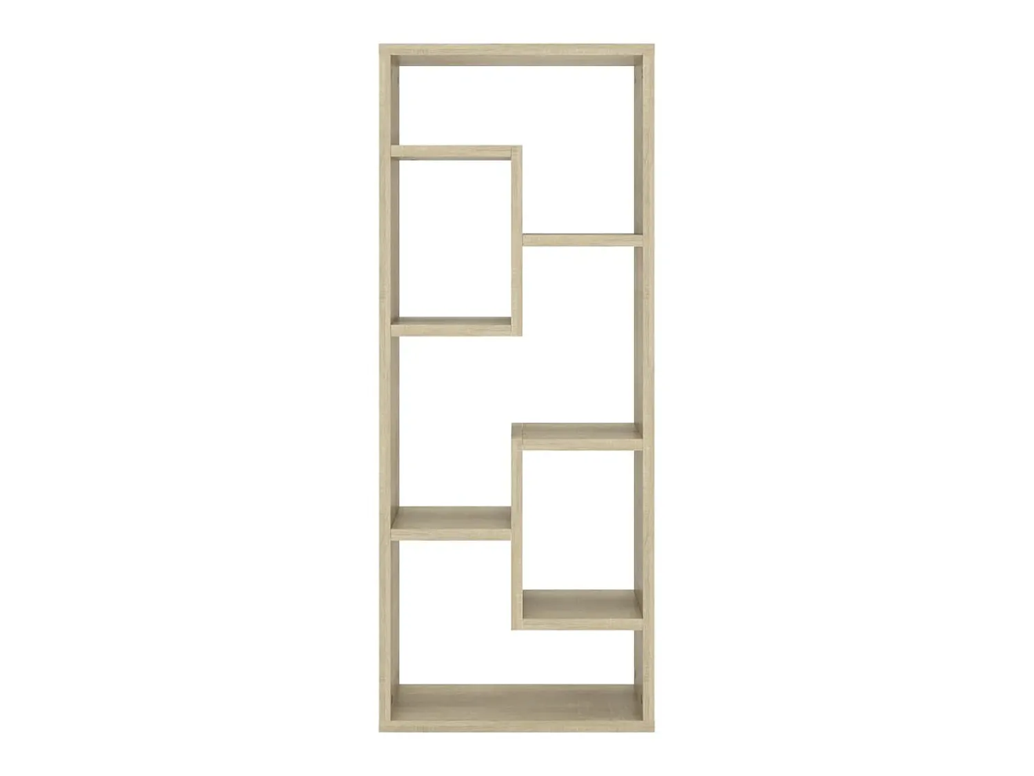 Outlet Estante de parede 36x16x90 cm derivados madeira carvalho sonoma PT784621 Castanho