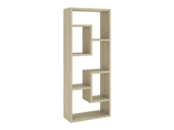 Outlet Estante de parede 36x16x90 cm derivados madeira carvalho sonoma PT784621 Castanho