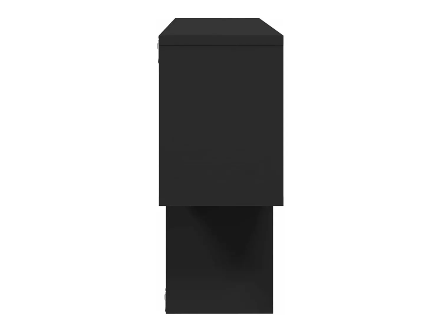 Estante de parede 100x20x53 cm derivados de madeira PT787663^ Prateleira