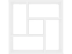 Prateleira| Estante de parede 45,1x16x45,1 cm derivados de madeira PT531813 Branco