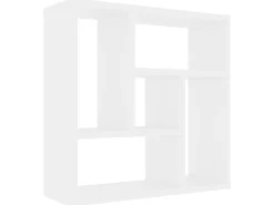 Prateleira| Estante de parede 45,1x16x45,1 cm derivados de madeira PT531813 Branco