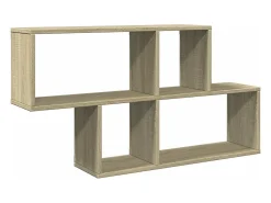 Estante de parede 100x20x53 cm deriv. madeira carvalho sonoma PT122063^ Prateleira