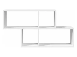 Prateleira| Estante de parede 100x20x53 cm derivados de madeira PT396733 Branco