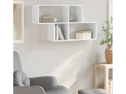 Prateleira| Estante de parede 100x20x53 cm derivados de madeira PT396733 Branco