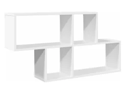 Prateleira| Estante de parede 100x20x53 cm derivados de madeira PT396733 Branco