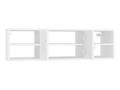 Prateleira| Estante de parede 102x30x29 cm derivados de madeira PT928571 Branco