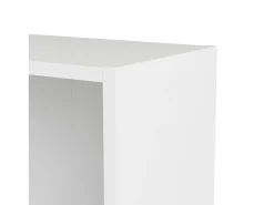 Dmora Estante Driber, Estante de escritório, Estante, Biblioteca, 79x27 h203 cm,^ Biblioteca