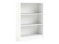 Best Dmora Estante Droman, Estante de escritório, Estante, Biblioteca, 79x27 h107 cm, Branco